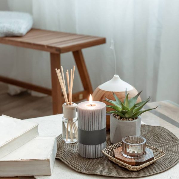 Opções de objetos e elementos decorativos